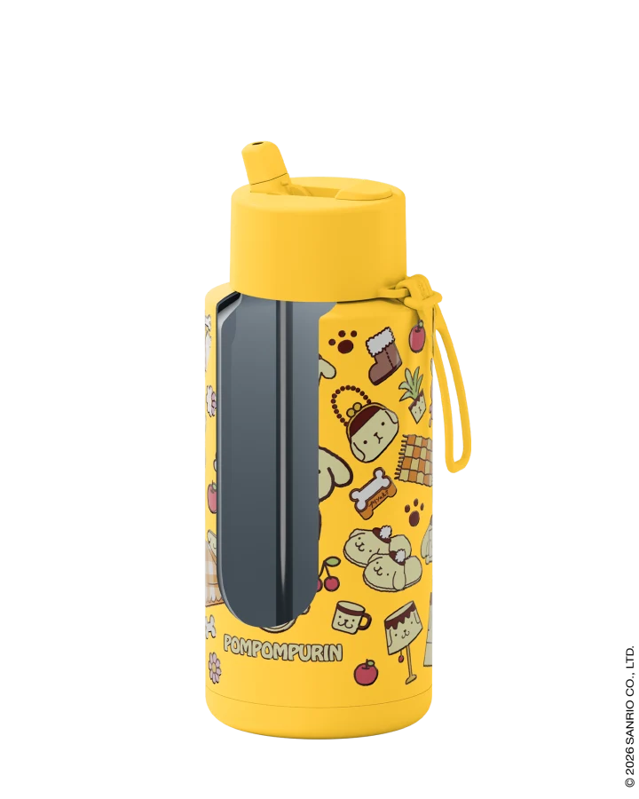 PRE-ORDER - Frank Green Insulated Drink Bottle 1L - Pompompurin
