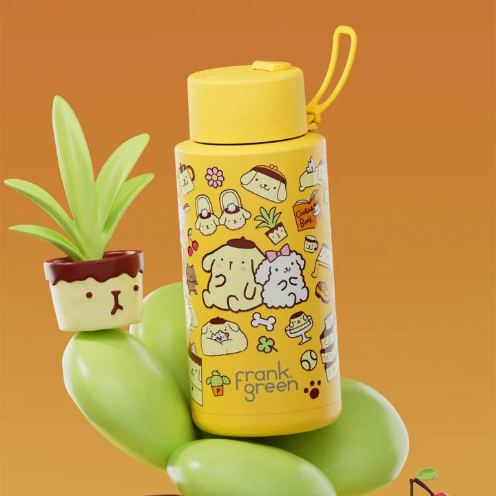 PRE-ORDER - Frank Green Insulated Drink Bottle 1L - Pompompurin