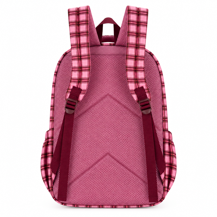 Kinnder Campus/Junior Backpack + Insulated Lunch Bag + Ice Pack Bundle - Berry Tarte