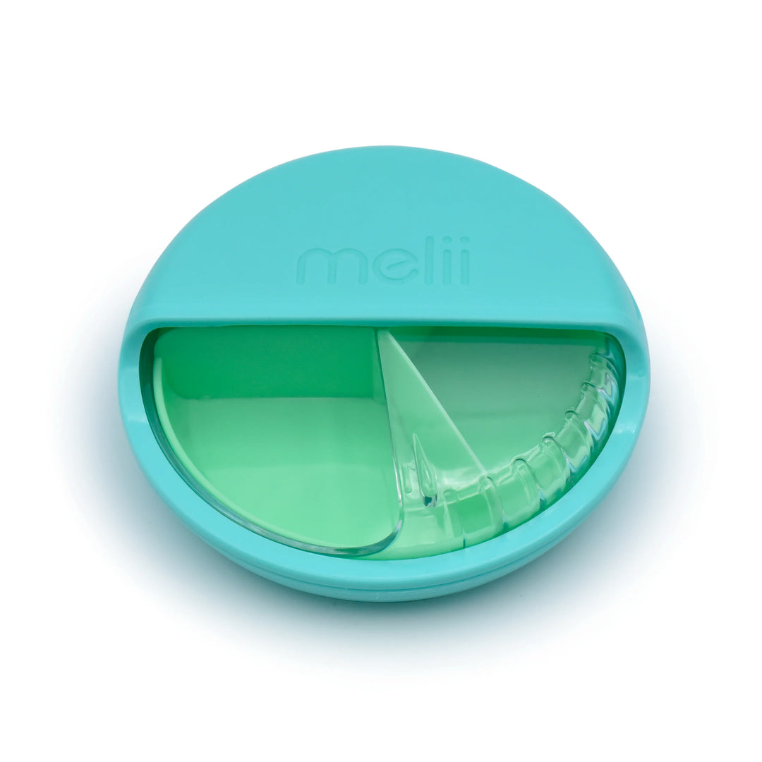 Melii Spin Snack Container - Blue I The Bento Buzz