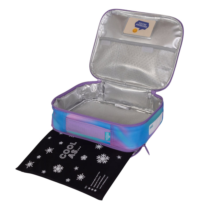 Spencil BIG Cooler Lunch Bag + Chill Pack - Aurora