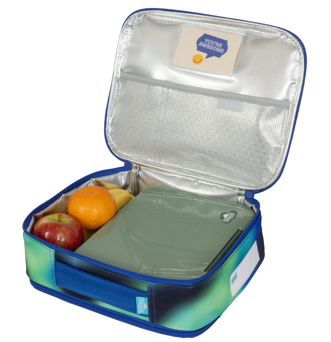 Spencil BIG Cooler Lunch Bag + Chill Pack - Galactic Glow