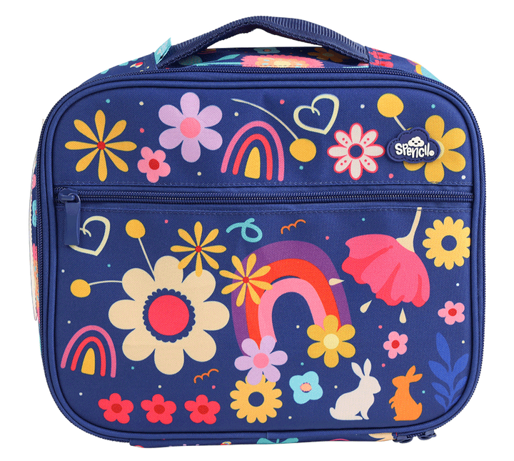 Spencil BIG Cooler Lunch Bag + Chill Pack - Flower Power