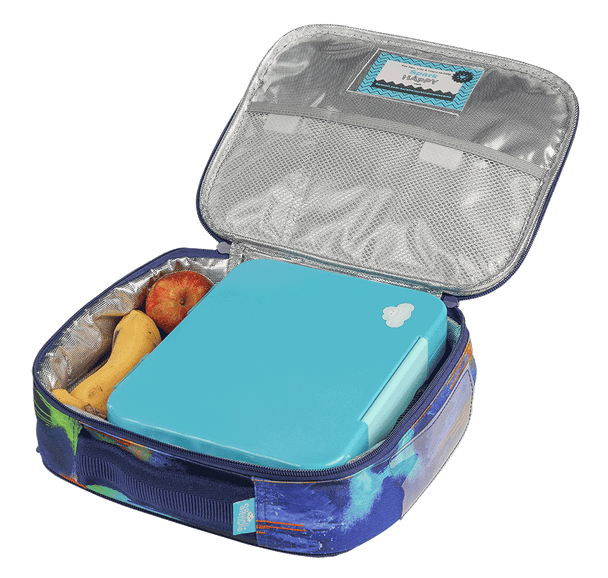 Spencil BIG Cooler Lunch Bag + Chill Pack - Colour Drip