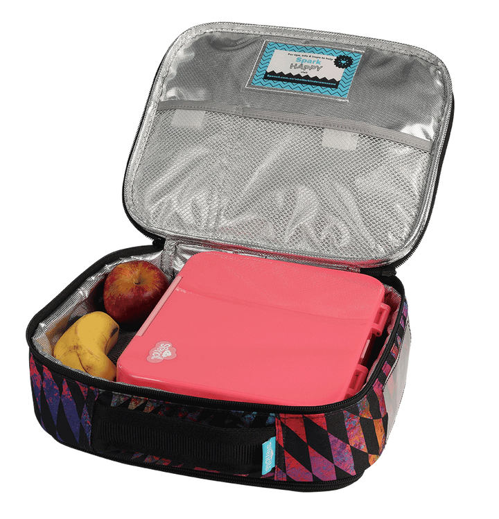 Spencil BIG Cooler Lunch Bag + Chill Pack - Cyber Pop