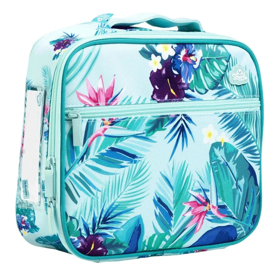 Spencil BIG Cooler Lunch Bag + Chill Pack - Beach Blooms