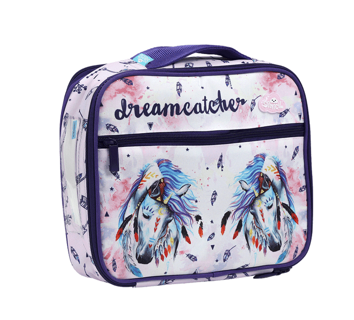 Spencil BIG Cooler Lunch Bag + Chill Pack - Dreamcatcher Horse