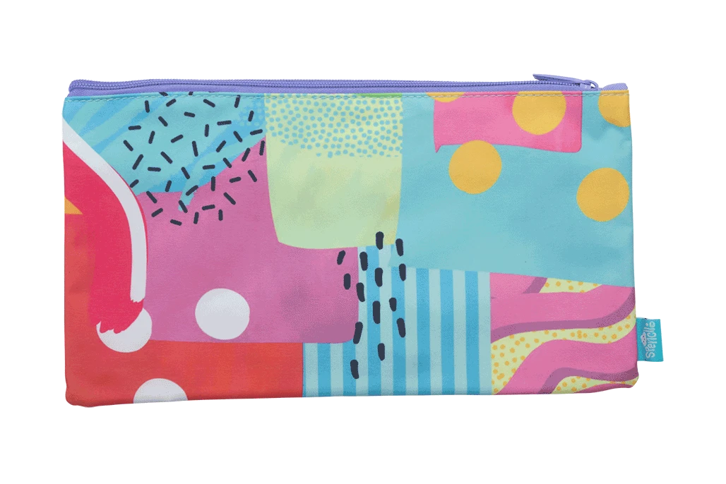 Spencil Twin Zip Pencil Case - Colourburst