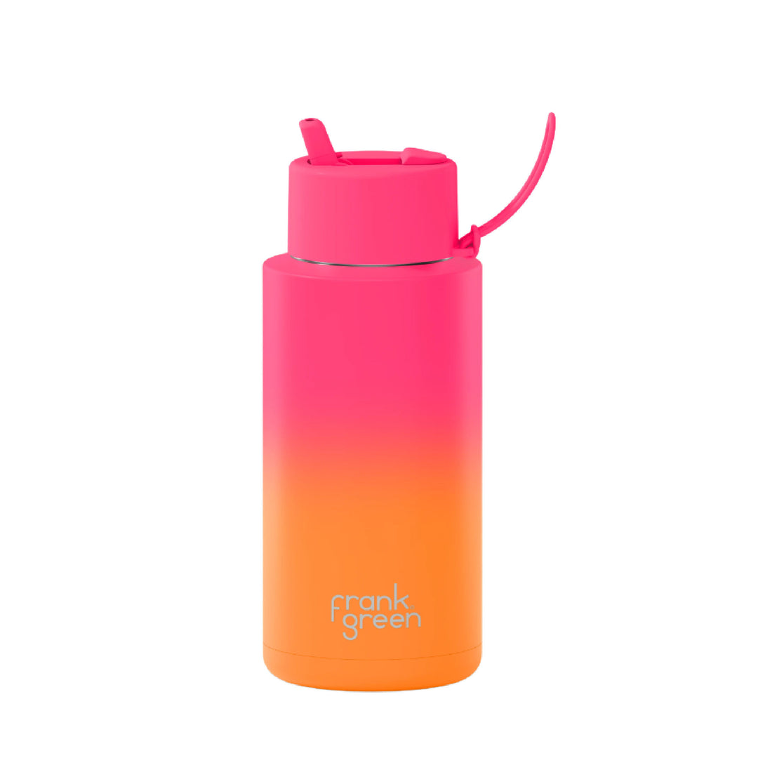 Frank Green Insulated Drink Bottle 1L Gradient - Summer Sunset