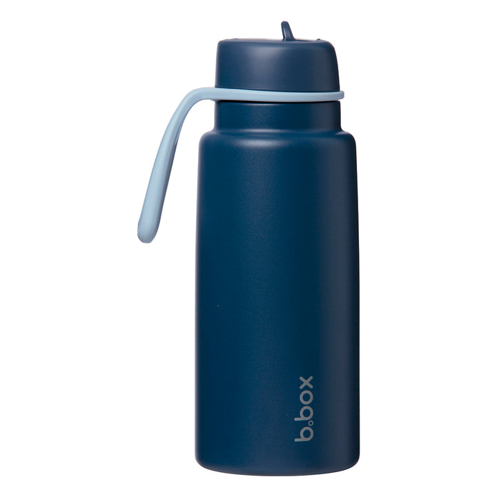 b.box 1L Insulated Flip Top Drink Bottle - Midnight