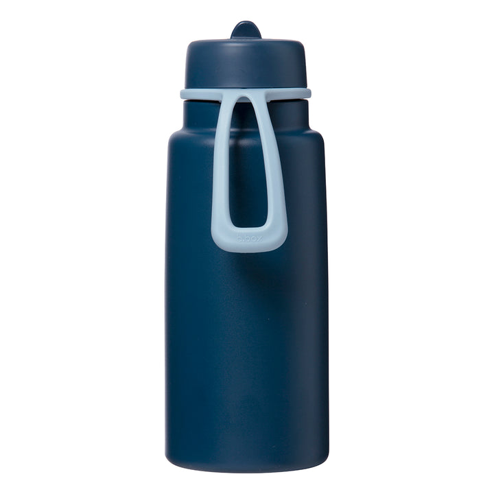 b.box 1L Insulated Flip Top Drink Bottle - Midnight