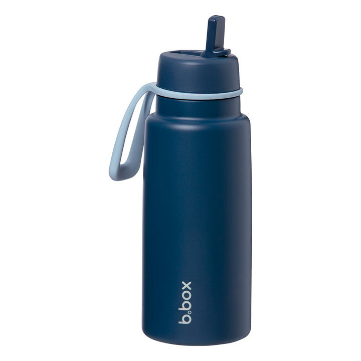 b.box 1L Insulated Flip Top Drink Bottle - Midnight