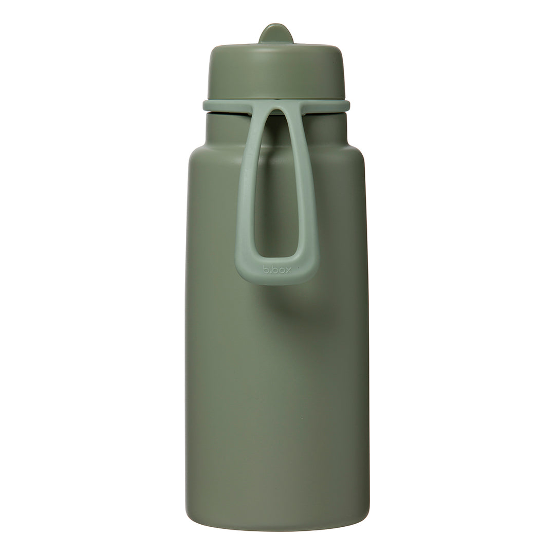 b.box 1L Insulated Flip Top Drink Bottle - Olive