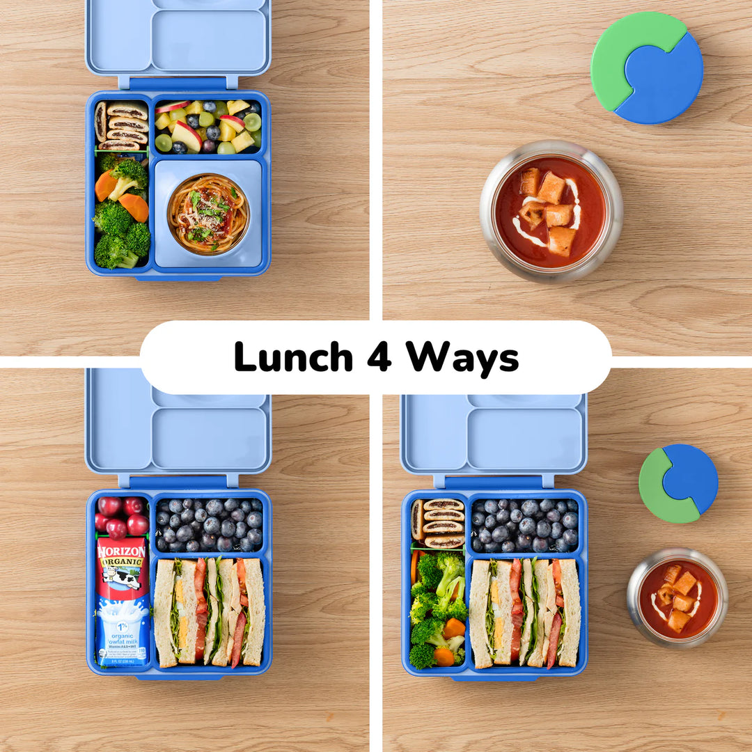 PRE-ORDER - OmieBox Hot & Cold Lunch Box V2 - Sea Blue