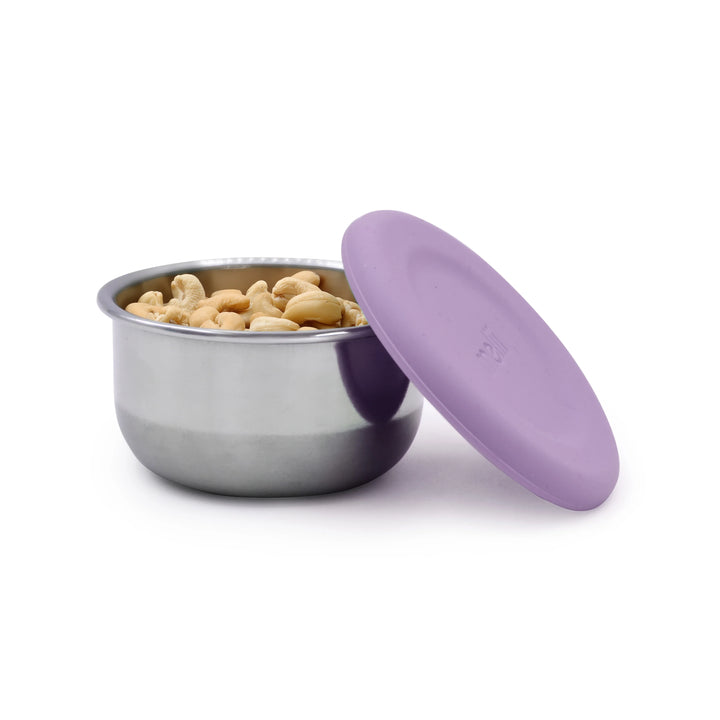 Melii Stainless Steel Condiment Containers - 3pk - Purple