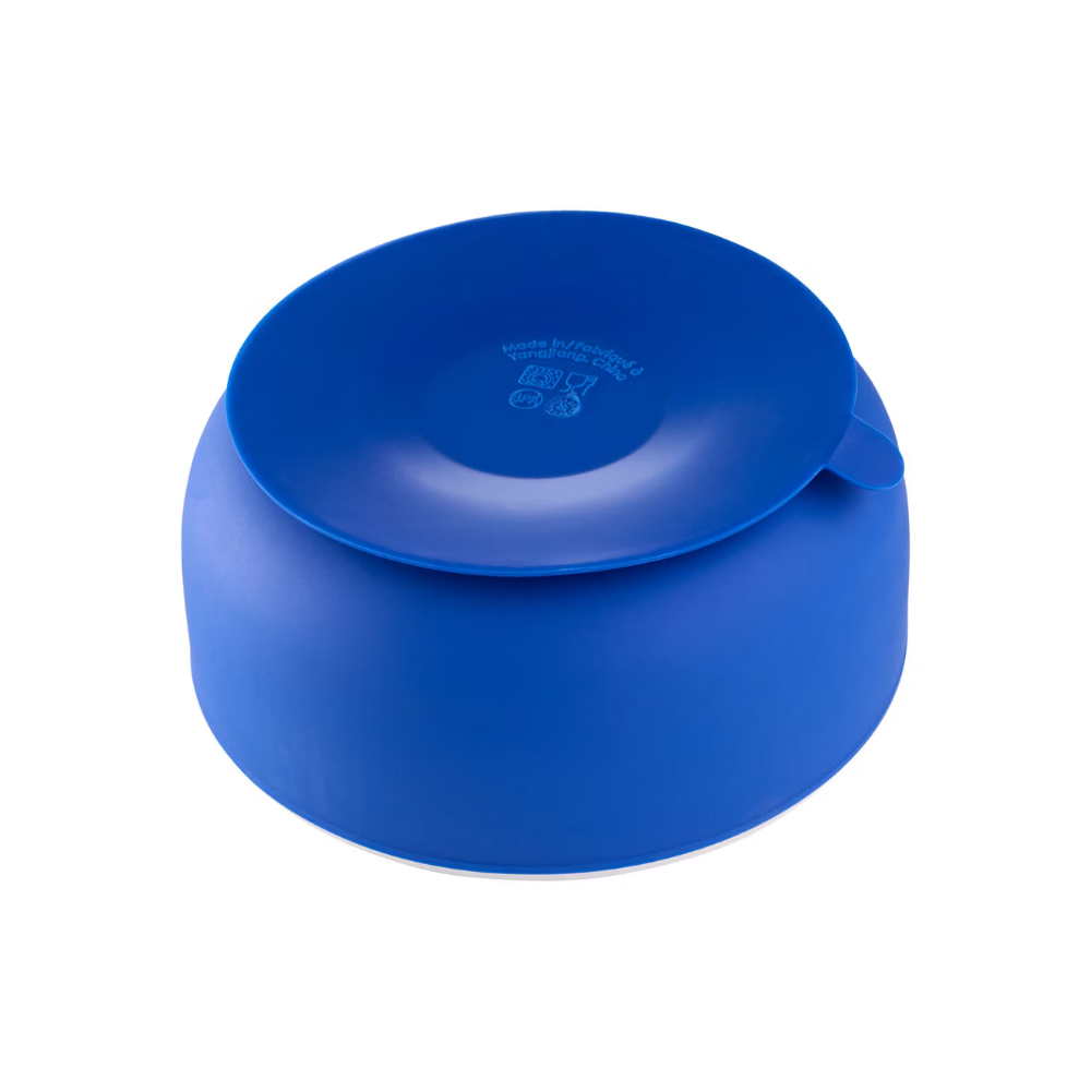Melii Ceramic Bowl with Silicone Sleeve - Blue