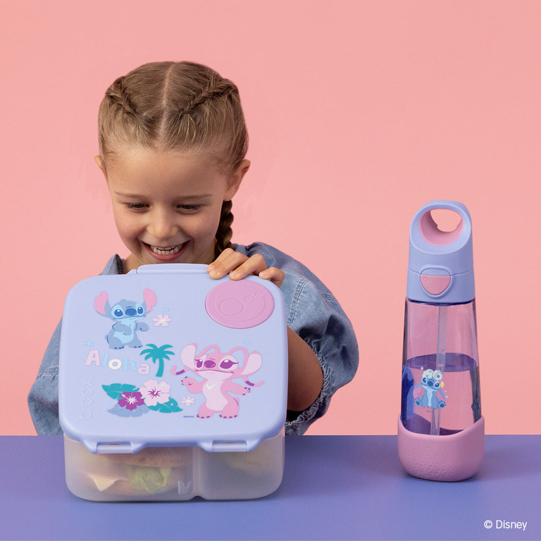 PRE-ORDER b.box Drink Bottle 600ml - Stitch