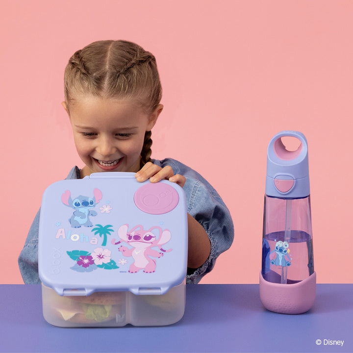 PRE-ORDER b.box Drink Bottle 600ml - Stitch