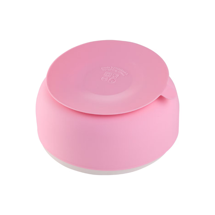 Melii Ceramic Bowl with Silicone Sleeve - Pink
