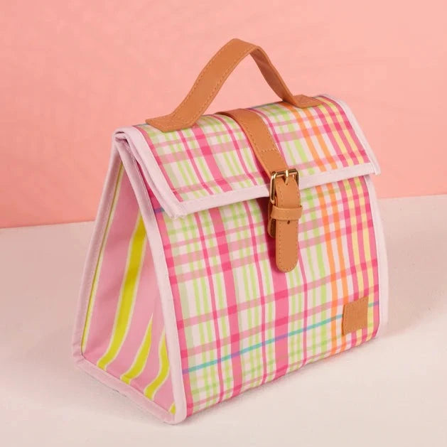 The Somewhere Co. Insulated Lunch Satchel - Lime Soda