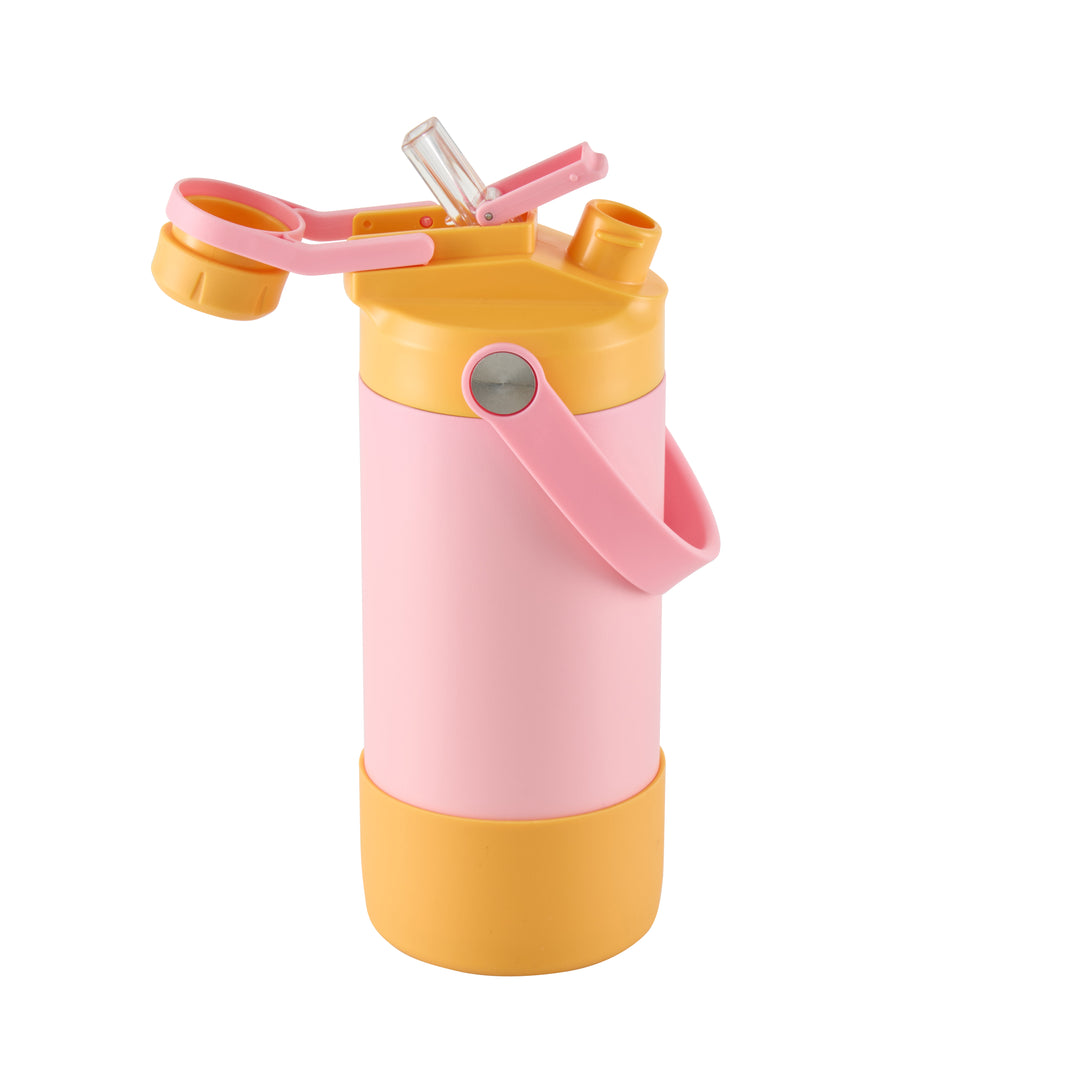 Avanti 2 Way Bottle - 400ml - Pink/Yellow