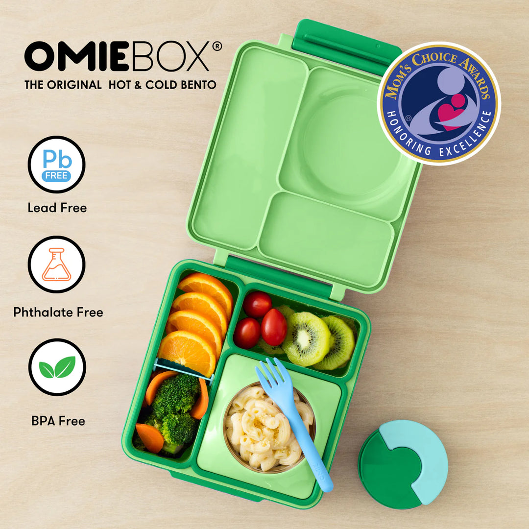 PRE-ORDER - OmieBox Hot & Cold Lunch Box V2 - Apple Green