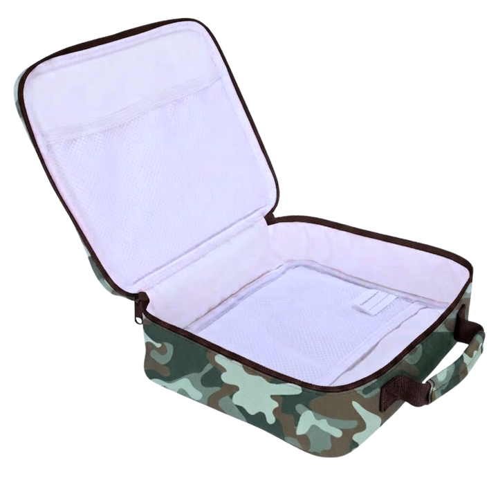 Kinnder JUNIOR Insulated Lunch Bag + Ice Pack - Camo