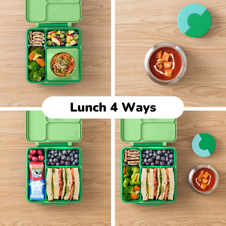 PRE-ORDER - OmieBox Hot & Cold Lunch Box V2 - Apple Green
