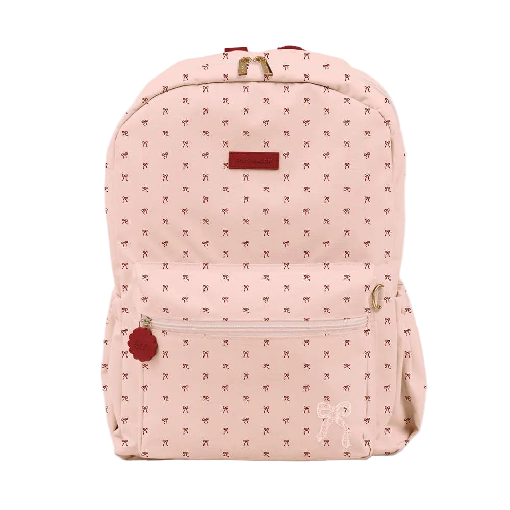 PRE-ORDER - Fox & Fallow Campus Backpack + Large Insulated Lunch Bag Bundle - French Bows