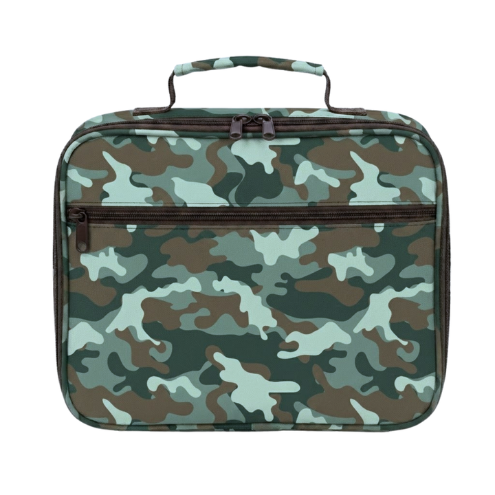 Kinnder JUNIOR Insulated Lunch Bag + Ice Pack - Camo
