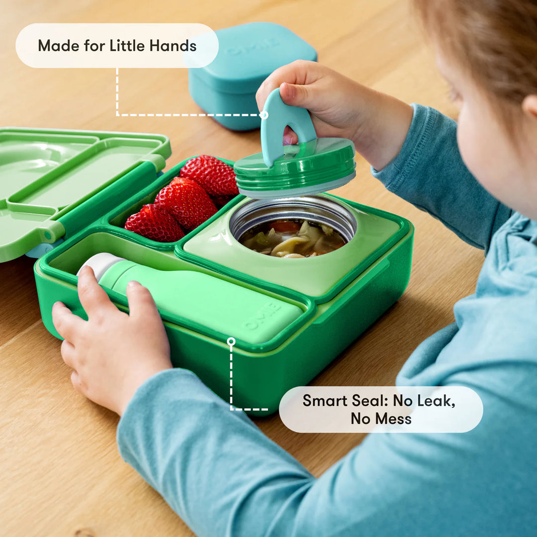 PRE-ORDER - OmieBox Hot & Cold Lunch Box V2 - Apple Green