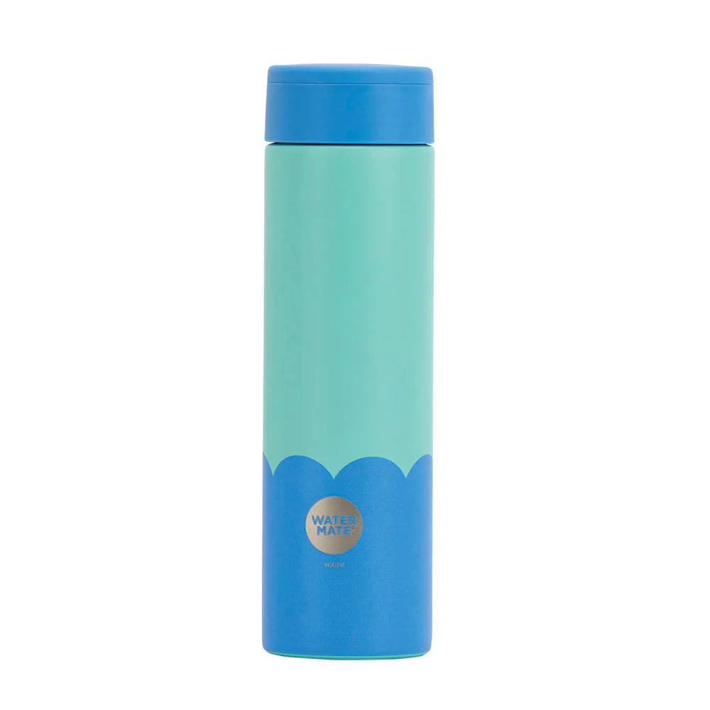 Annabel Trends Insulated MINI Bottle - Wave - Aqua & Blue