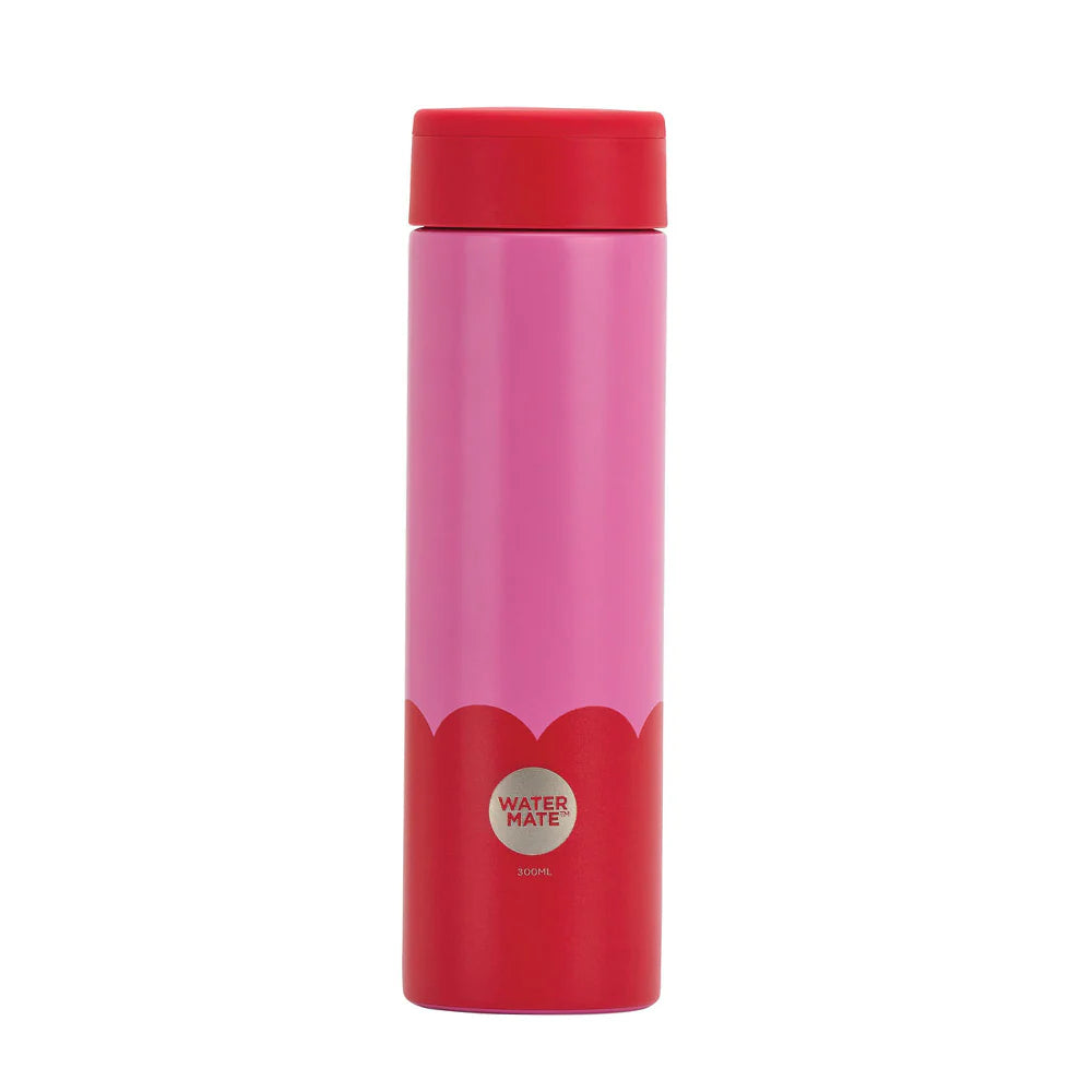 Annabel Trends Insulated MINI Bottle - Wave - Pink & Red