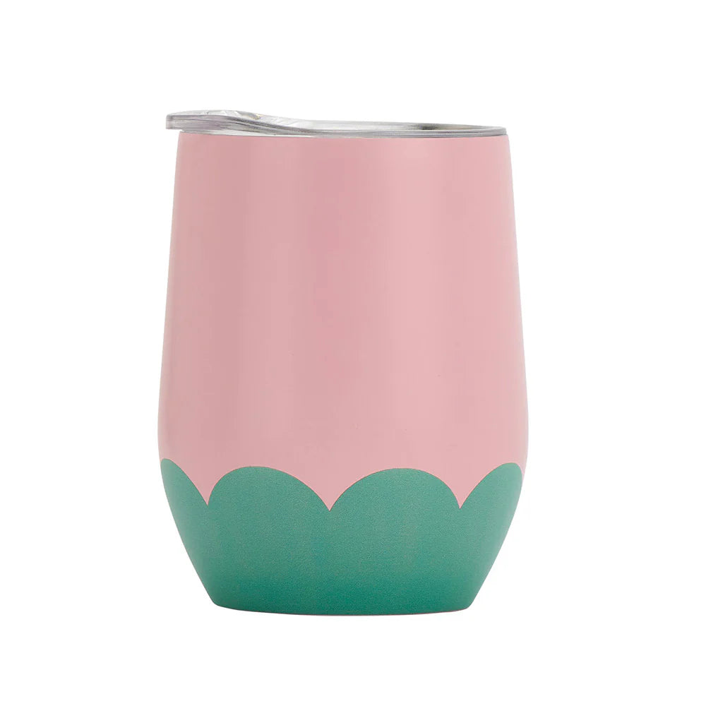 Annabel Trends Insulated Wine Tumbler - Wave - Musk & Green