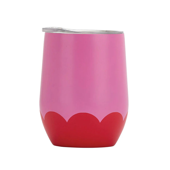 Annabel Trends Insulated Wine Tumbler - Wave - Pink & Red