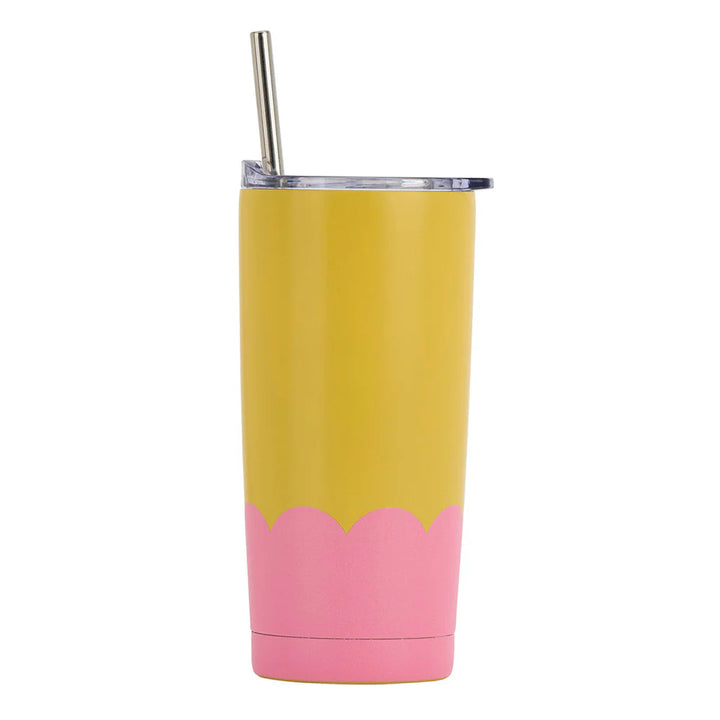 Annabel Trends Insulated Smoothie Cup - Wave - Yellow & Candy