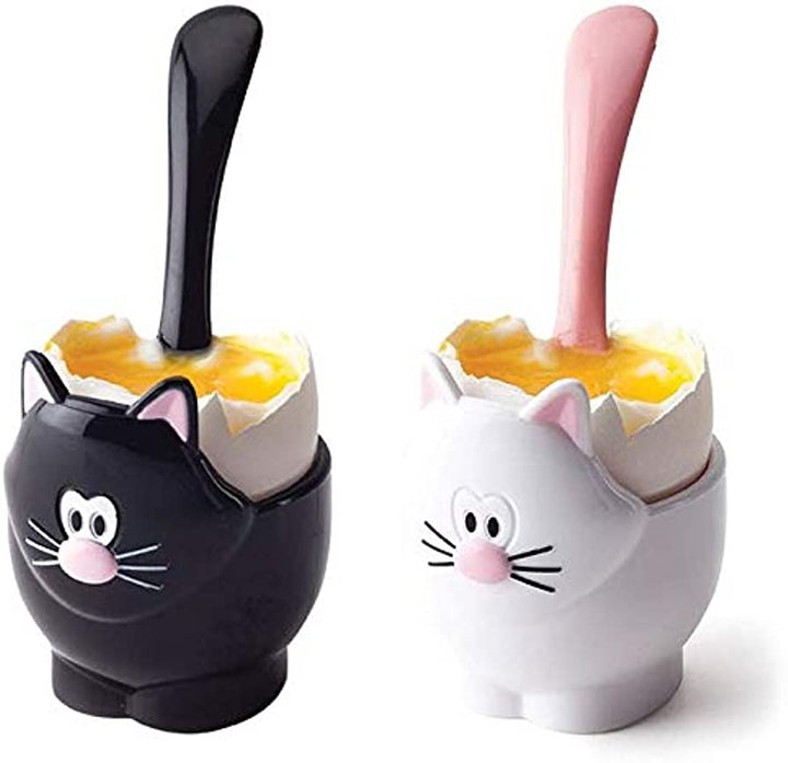 Joie Meow Cat Egg Cup & Spoon Set