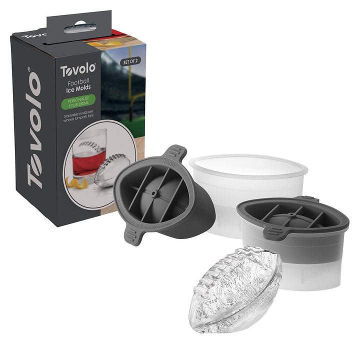 Tovolo Novelty Ice Mould 2pk - Football