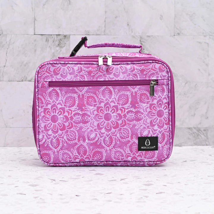 Ecococoon Insulated Lunch Bag - Pink Mandala