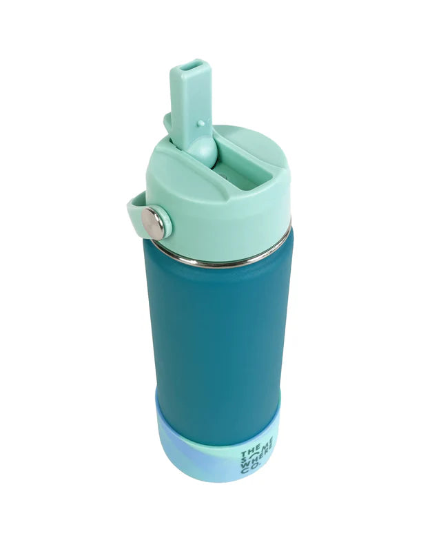 The Somewhere Co. Insulated Drink Bottle - 500ml - Jade Green Swirl