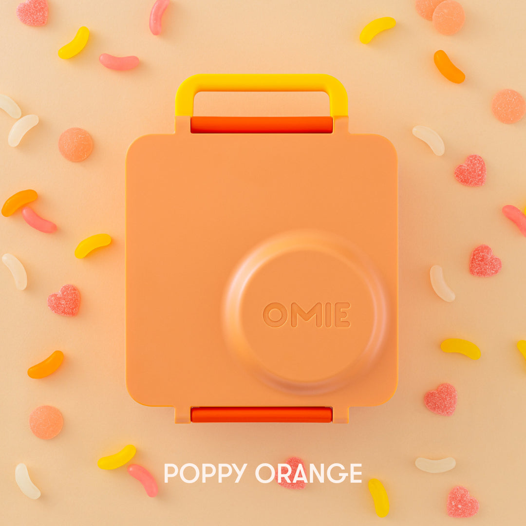 PRE-ORDER - OmieBox Hot & Cold Lunch Box V2 - Poppy Orange