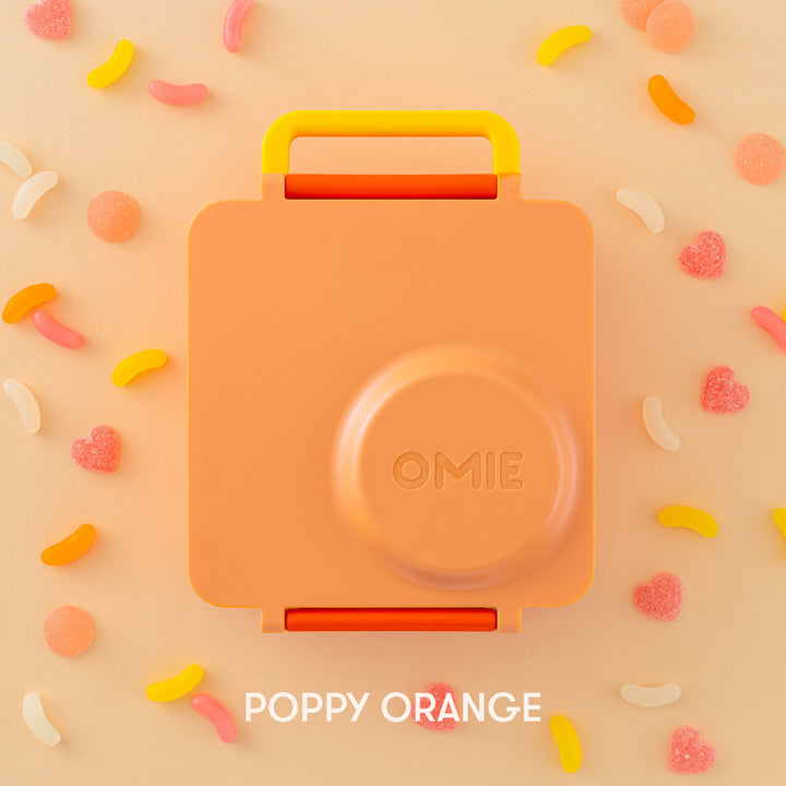 PRE-ORDER - OmieBox Hot & Cold Lunch Box V2 - Poppy Orange