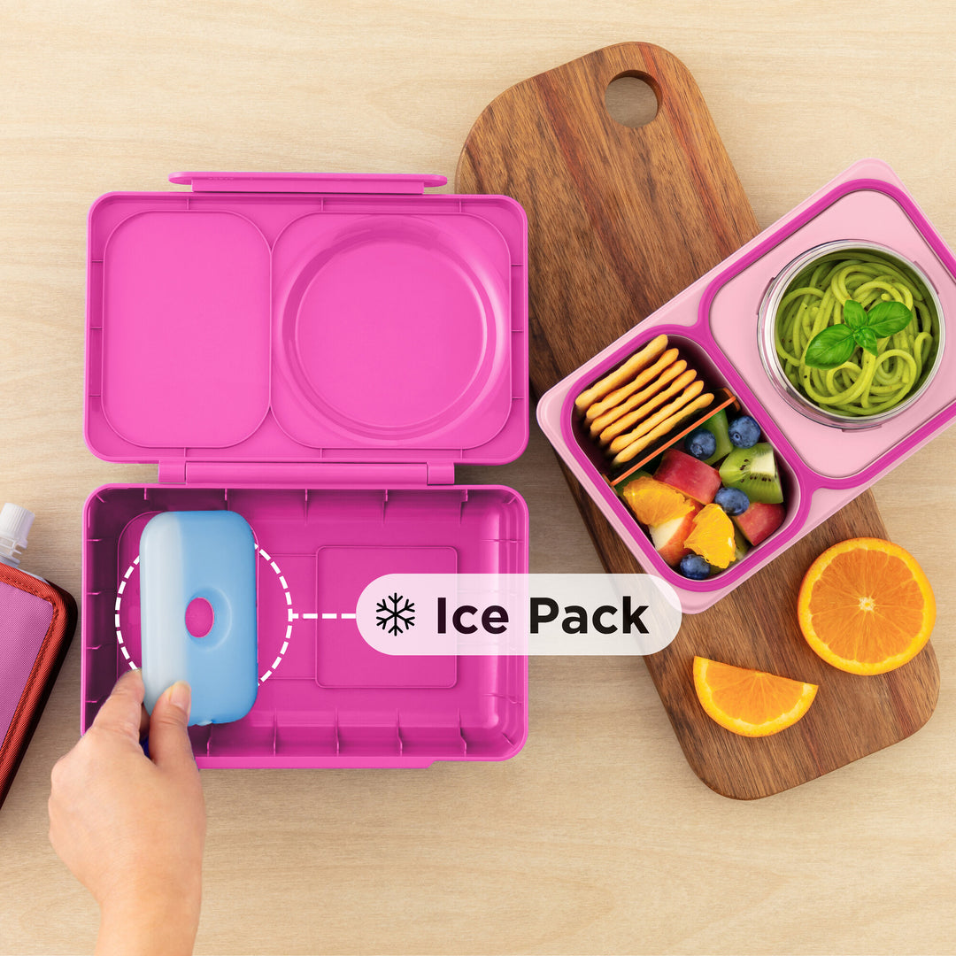 OmieBox UP Hot & Cold Lunch Box - Pop Pink
