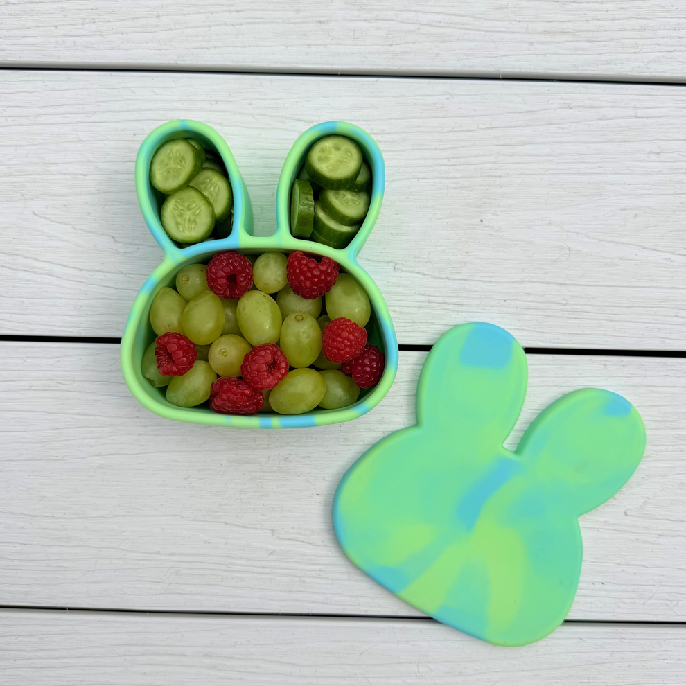PRE-ORDER The Zero Waste People Silicone Bunny Container - Kiwi