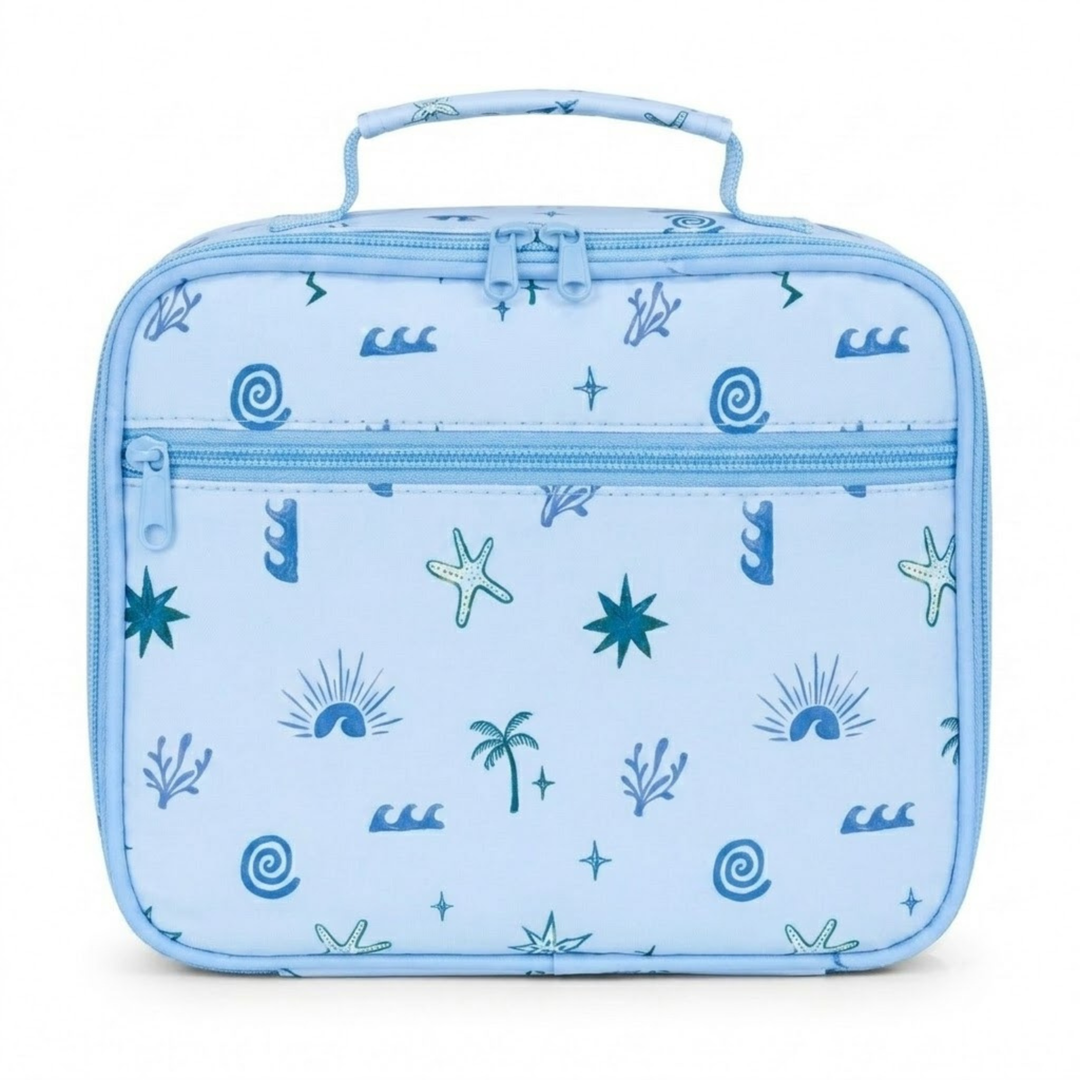Kinnder JUNIOR Insulated Lunch Bag + Ice Pack - Palm Beach