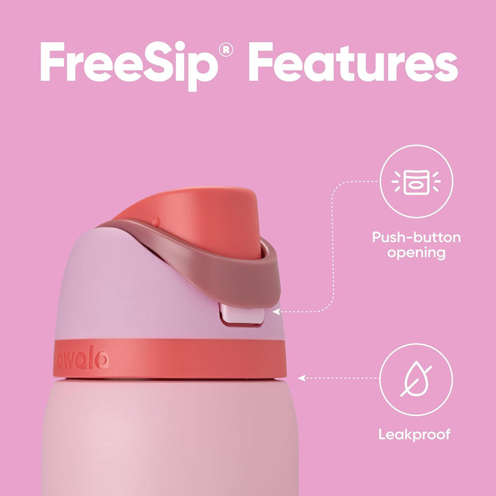 Owala Insulated FreeSip Drink Bottle - 945ml - Angel Food Cake