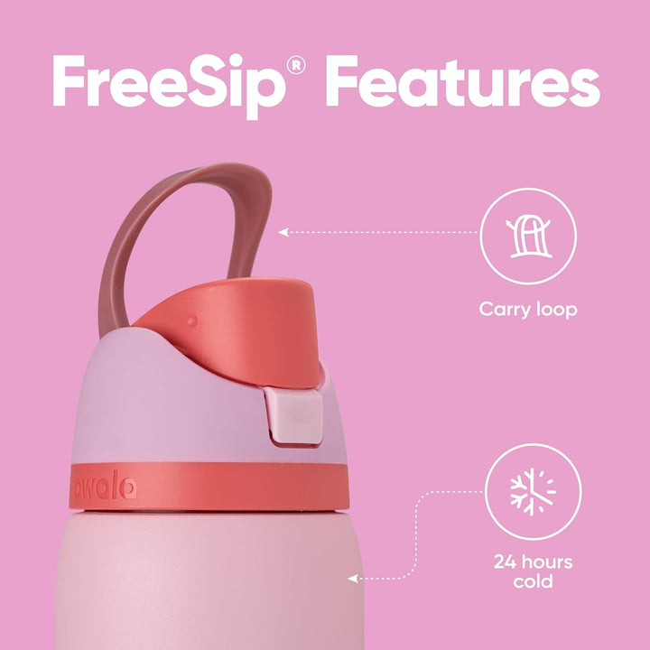 Owala Insulated FreeSip Drink Bottle - 945ml - Angel Food Cake
