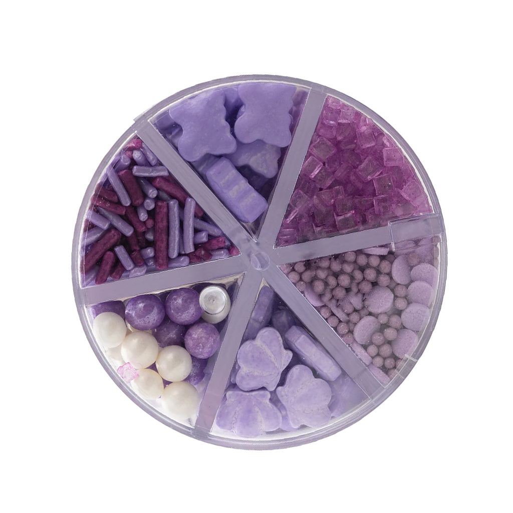 Sprinks 6 Variety Set Sprinkles - Purple Mystic