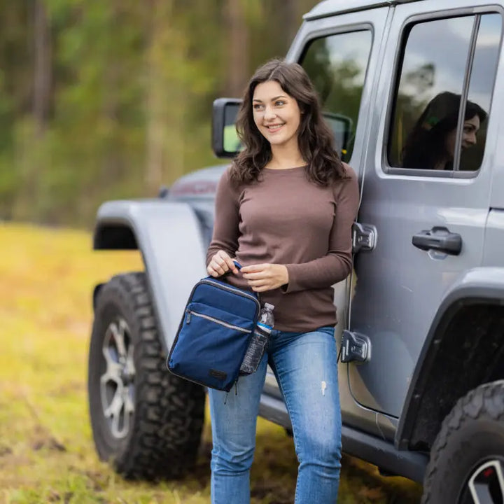 Sachi Explorer Insulated Lunch Bag - Navy