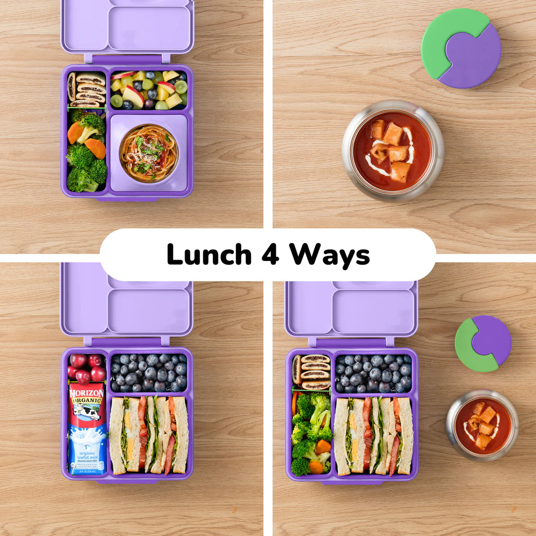 PRE-ORDER - OmieBox Hot & Cold Lunch Box V2 - Lilac Purple